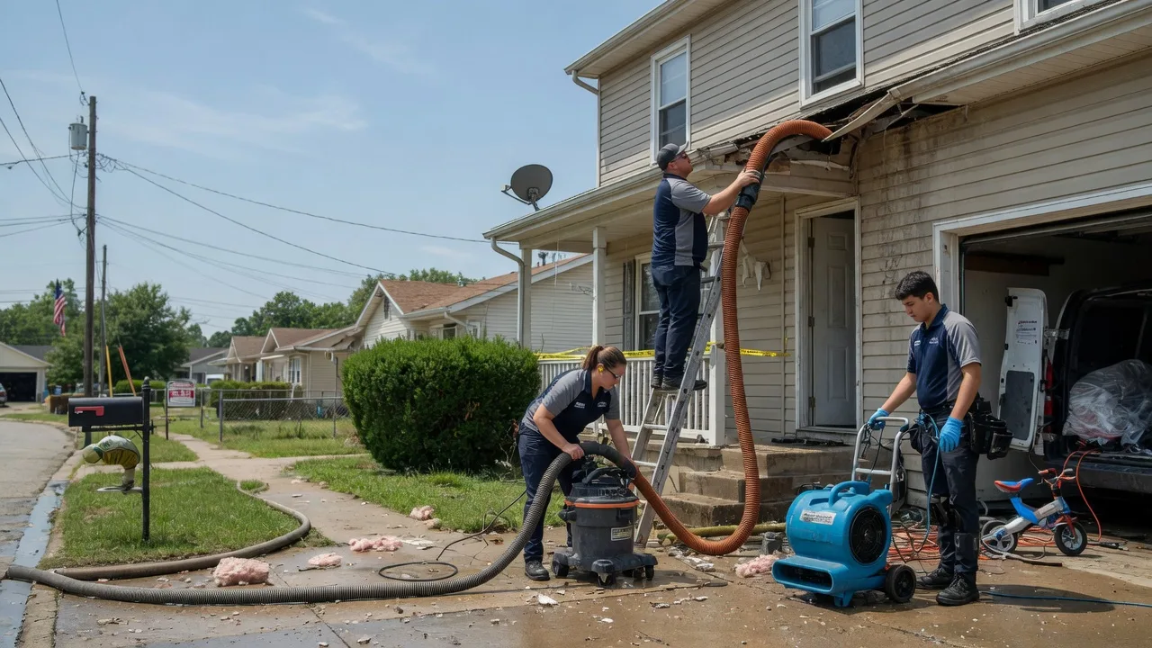 Water Damage Restoration in Cloverport, KY near me